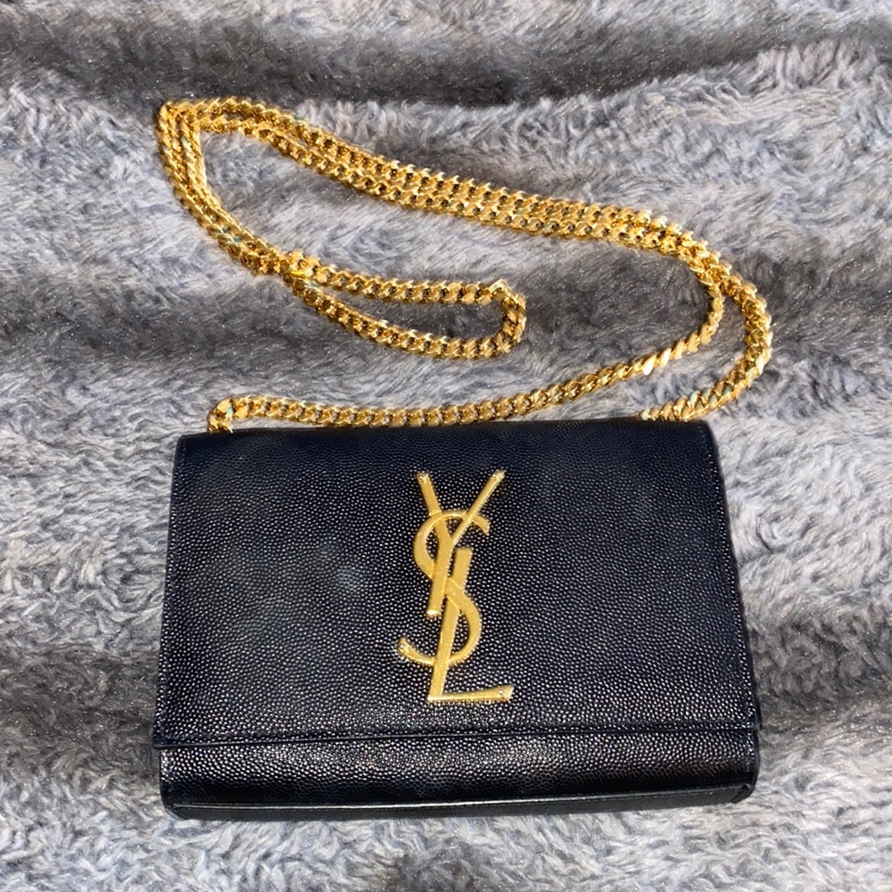 Preowned YSL Leather crossbody bag